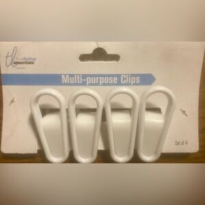 Qty. 6 4-packs of multi-purpose clips (24 clips total) all new in package